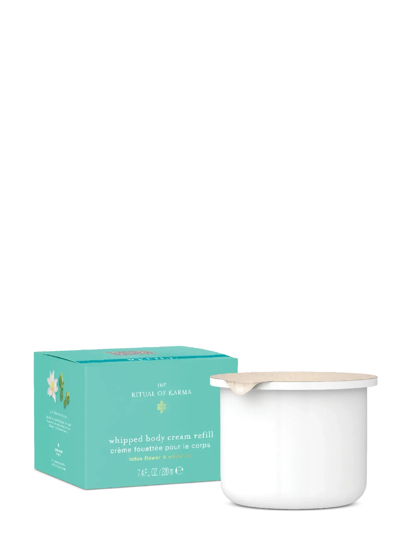 Rituals The Ritual Of Karma Whipped Body Cream Refill 220Ml, Kropscreme, Nude, Str: 220 ML