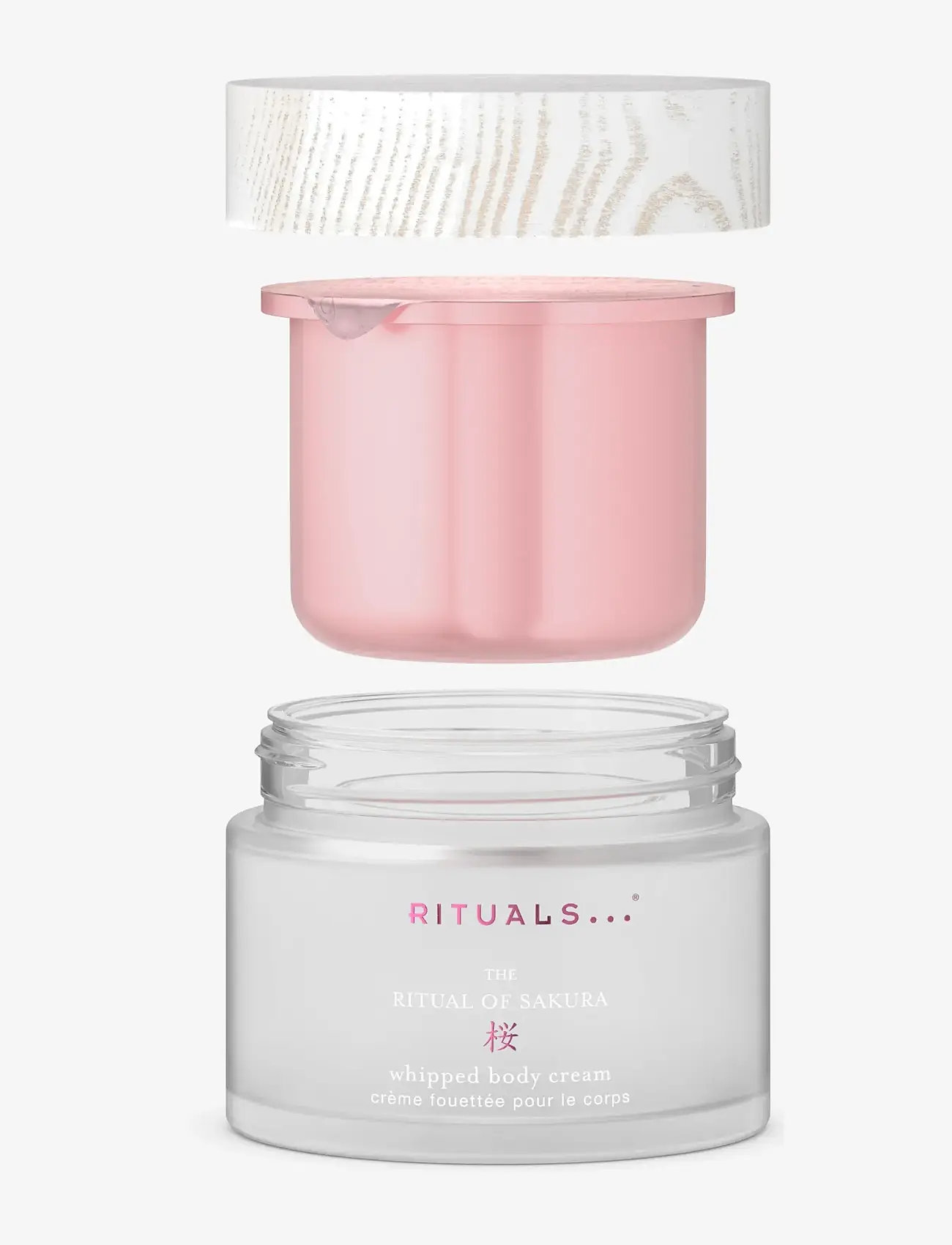 Rituals - The Ritual of Sakura Whipped Body Cream Refill 220ml - lotion & cream - no color - 3
