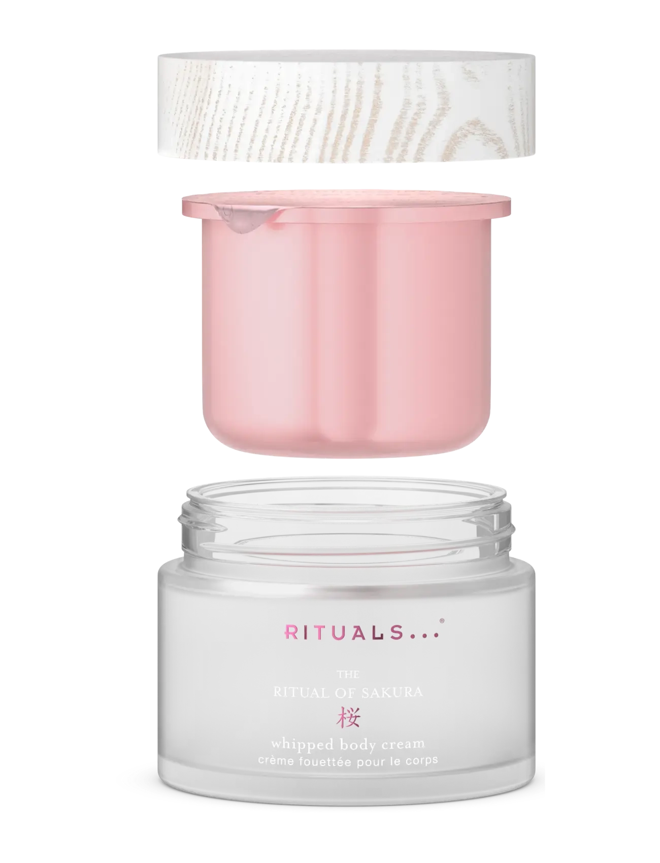 Rituals - The Ritual of Sakura Whipped Body Cream Refill 220ml - lotion & creme - no color - 3