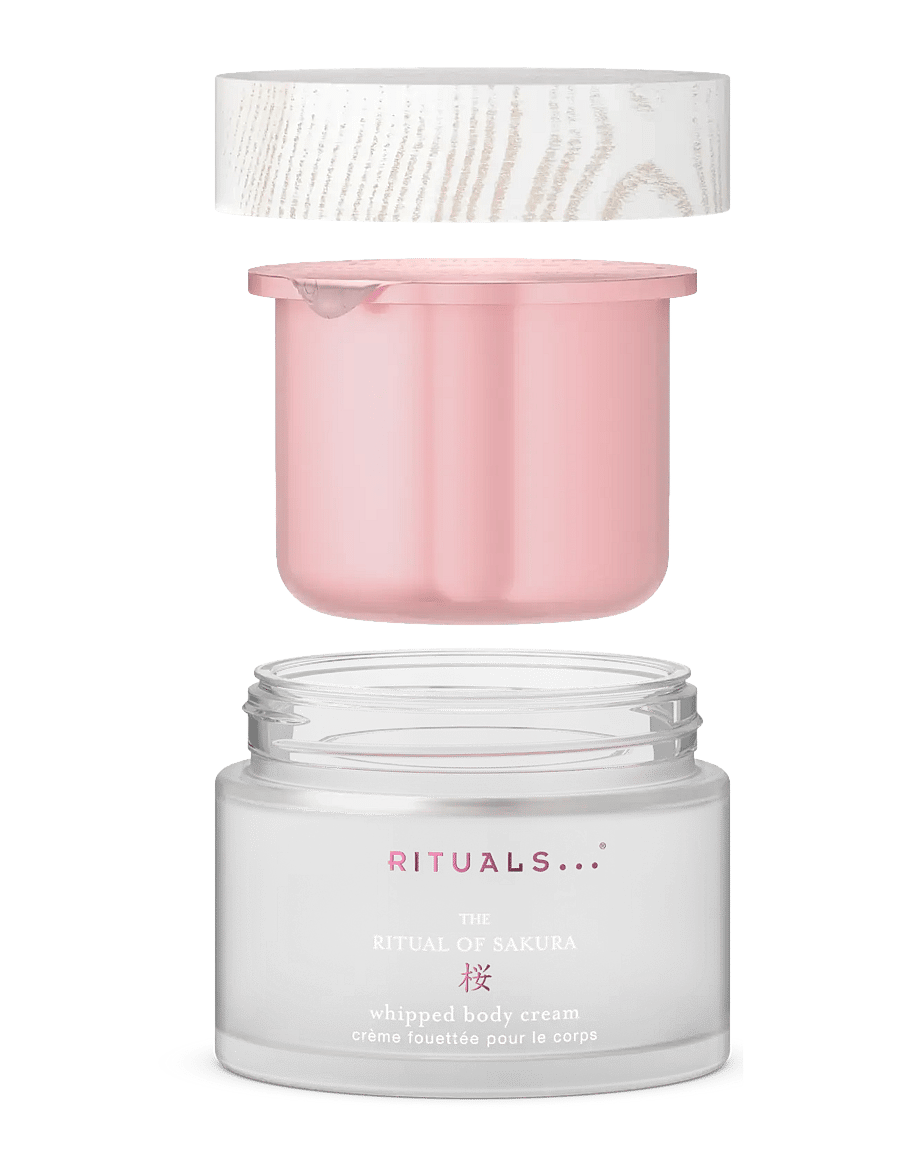 Rituals - The Ritual of Sakura Whipped Body Cream Refill 220ml - lotion & creme - no color - 3