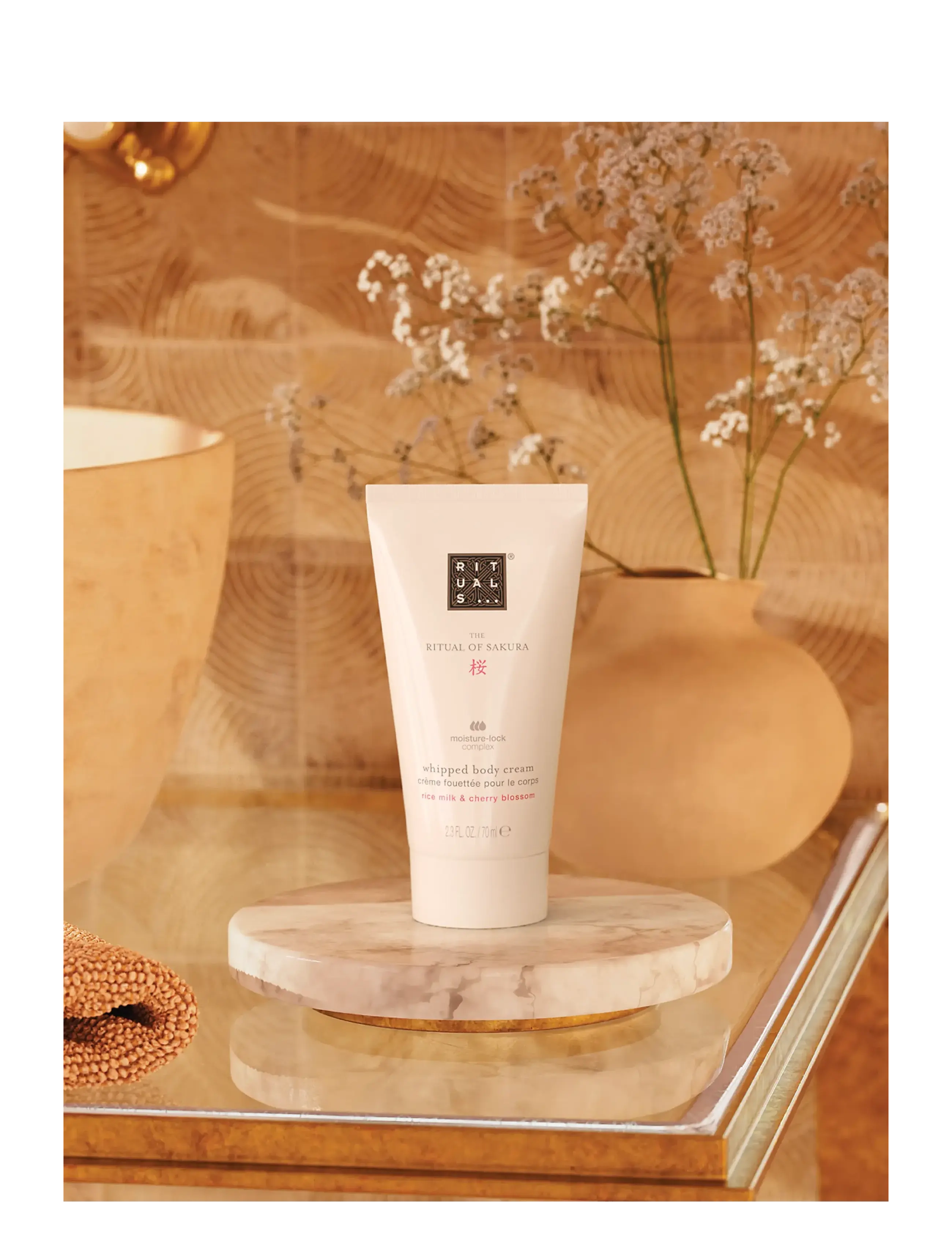 Rituals - The Ritual of Sakura Whipped Body Cream 70ml - lotion & creme - no color - 4