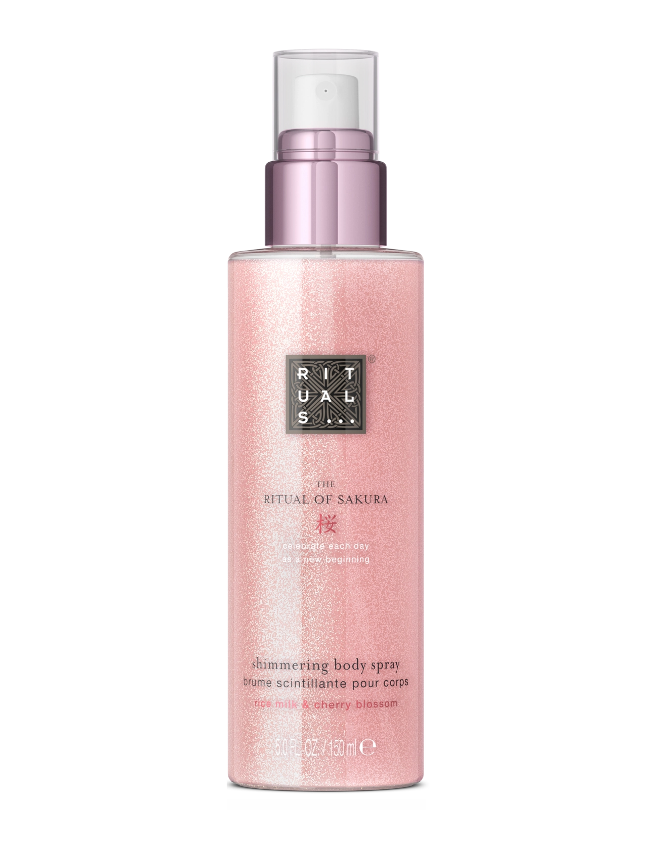 Rituals The Ritual of Sakura Shimmering Body Spray 150ml - Kroppspleie - CLEAR / undefined