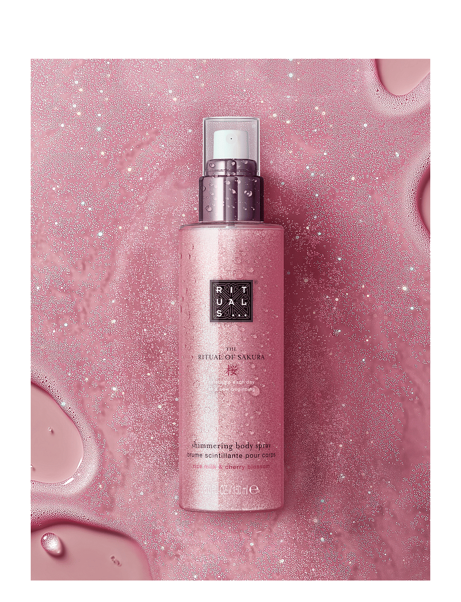 Rituals - The Ritual of Sakura Shimmering Body Spray 150ml - sommerens hudpleje - clear - 2