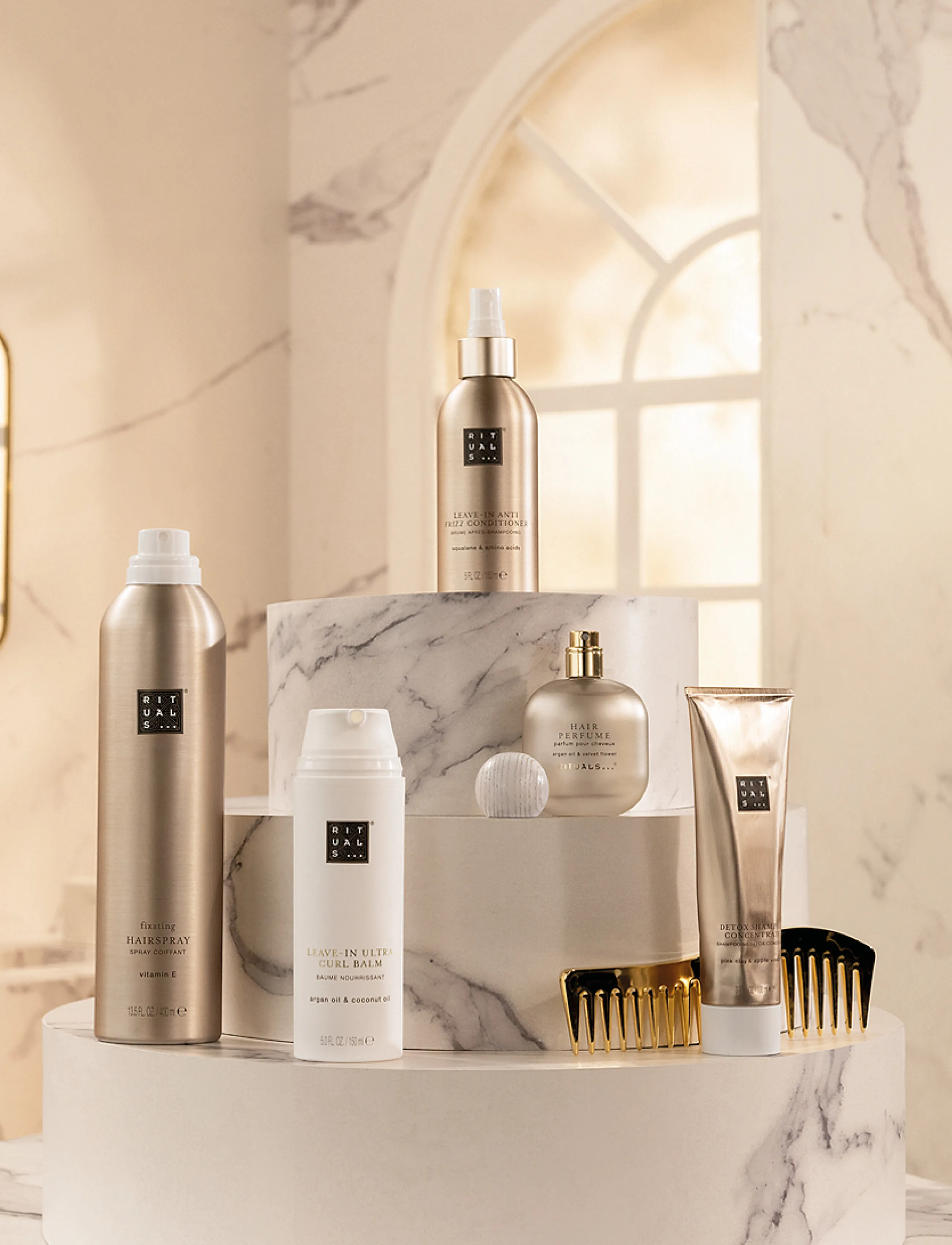 Rituals - Hair Spray XL 400ml - hårspray - no color - 3