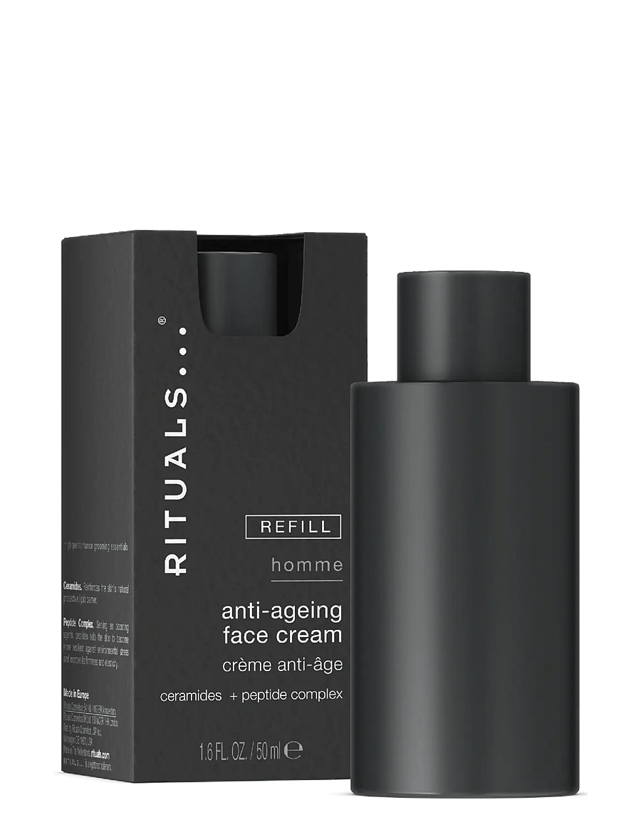 Rituals - Homme Anti-Ageing Face Cream Refill - fuktkrämer - no color - 1
