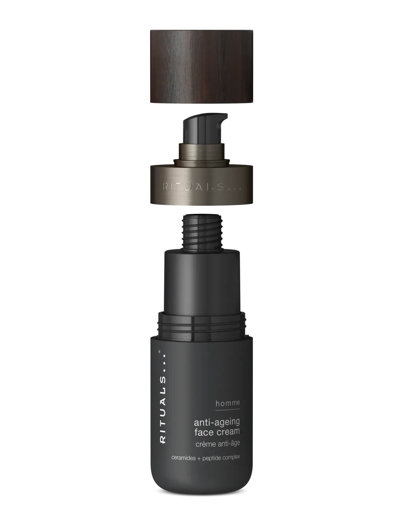 Rituals - Homme Anti-Ageing Face Cream Refill - fuktkrämer - no color - 4