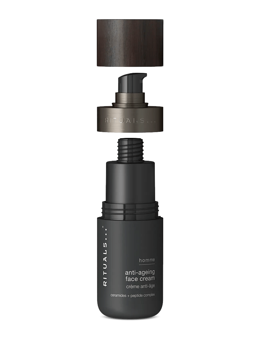Rituals - Homme Anti-Ageing Face Cream Refill - fuktkrämer - no color - 4