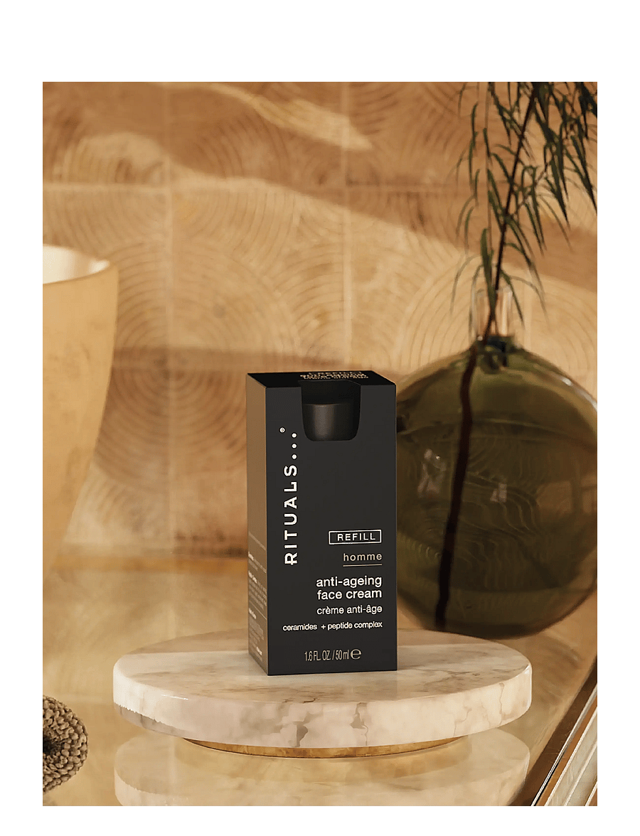 Rituals - Homme Anti-Ageing Face Cream Refill - fuktkrämer - no color - 5
