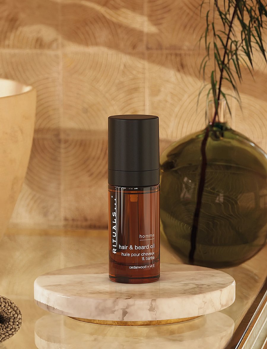 Rituals - Homme Hair & Beard Oil - hiusöljyt - no color - 3
