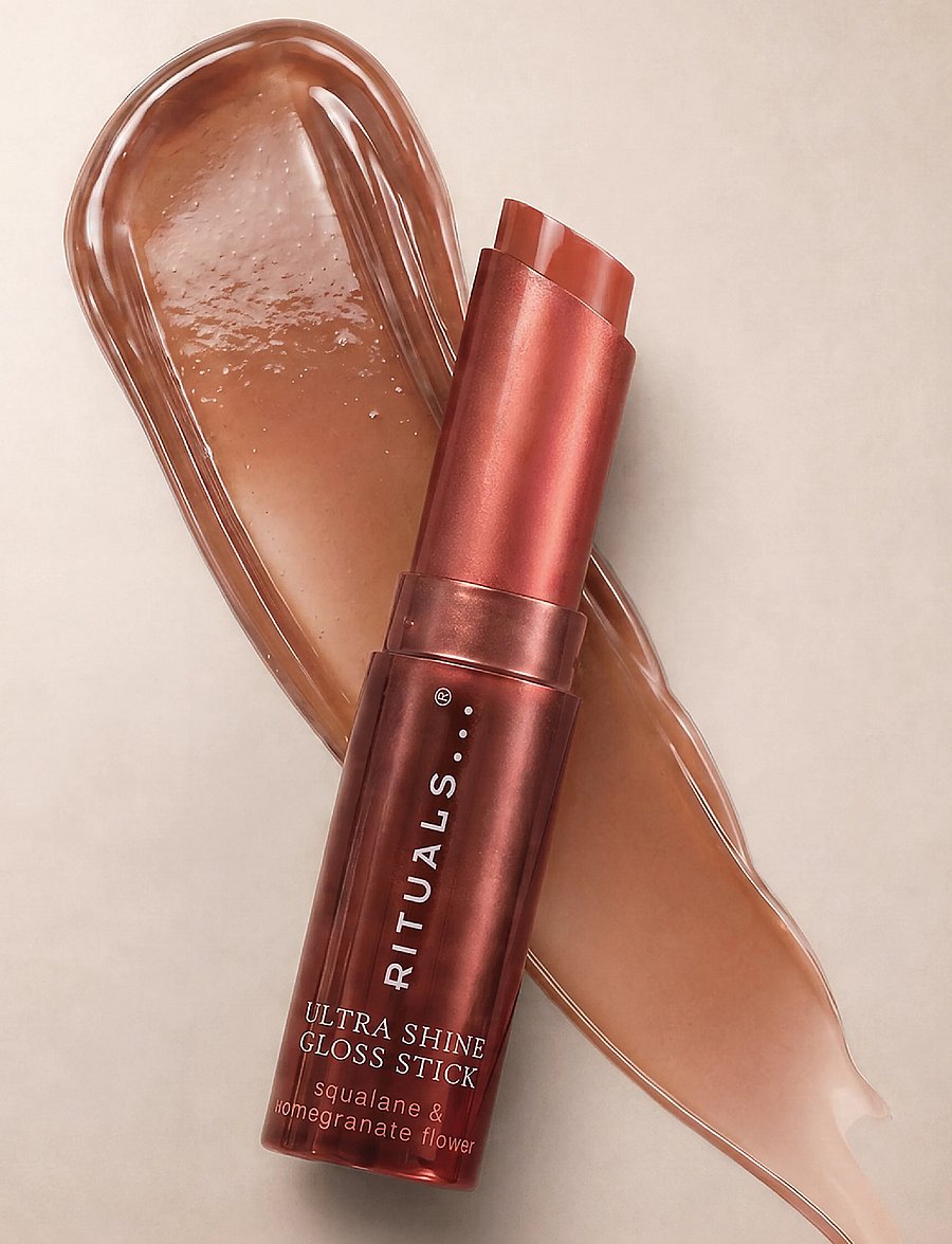 Rituals - Ultra Shine Gloss Stick - redo för date night - blushed almond - 0