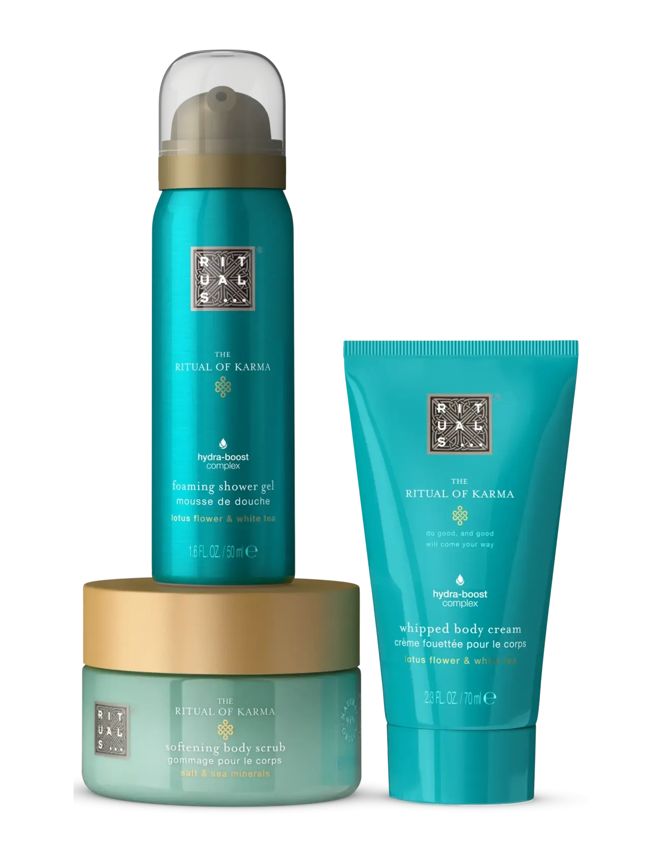 Rituals The Ritual Of Karma Trial Set, Bath & Body Sæt, Nude, Str: ONE SIZE