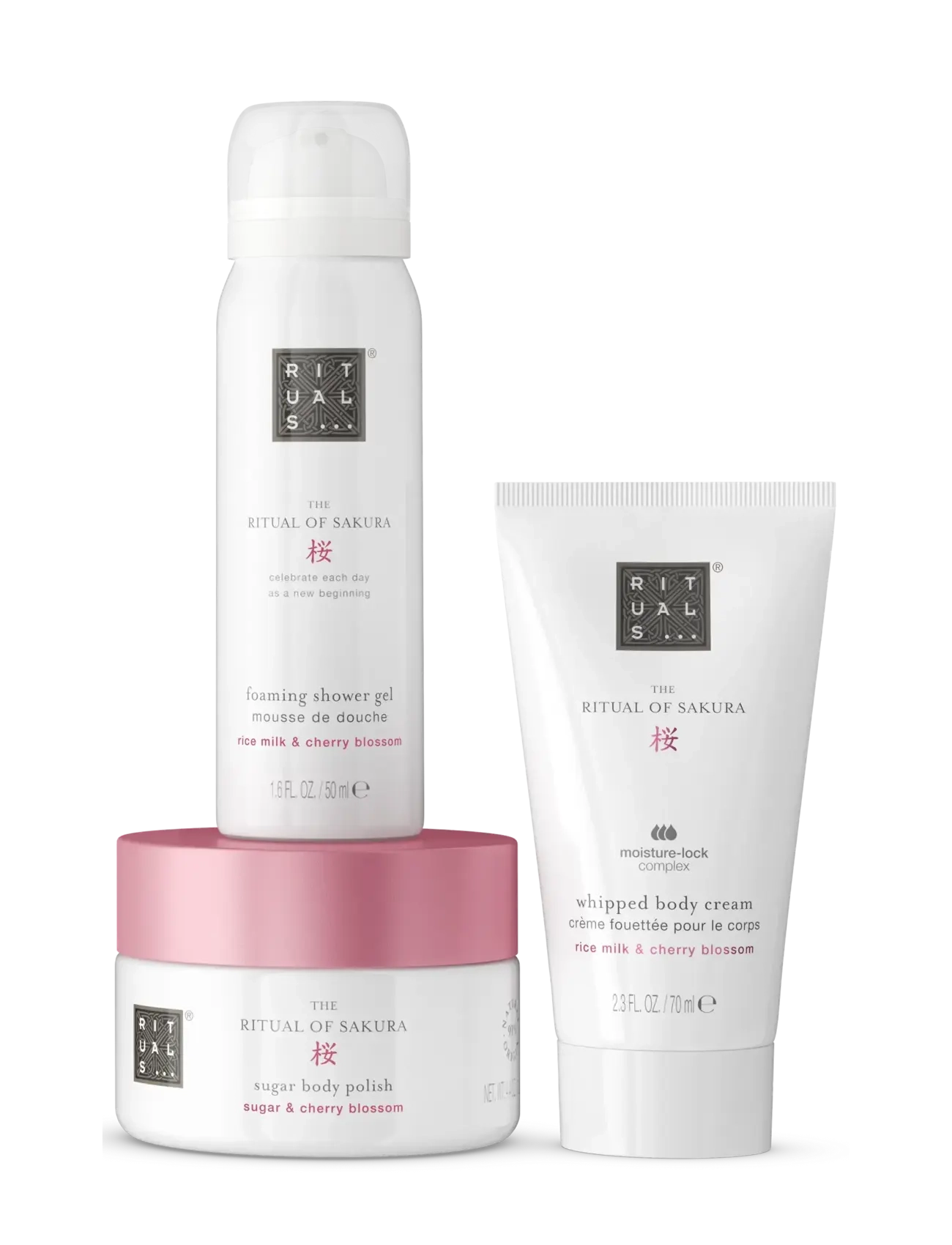 Rituals The Ritual Of Sakura Trial Set, Bath & Body Sæt, Nude, Str: ONE SIZE