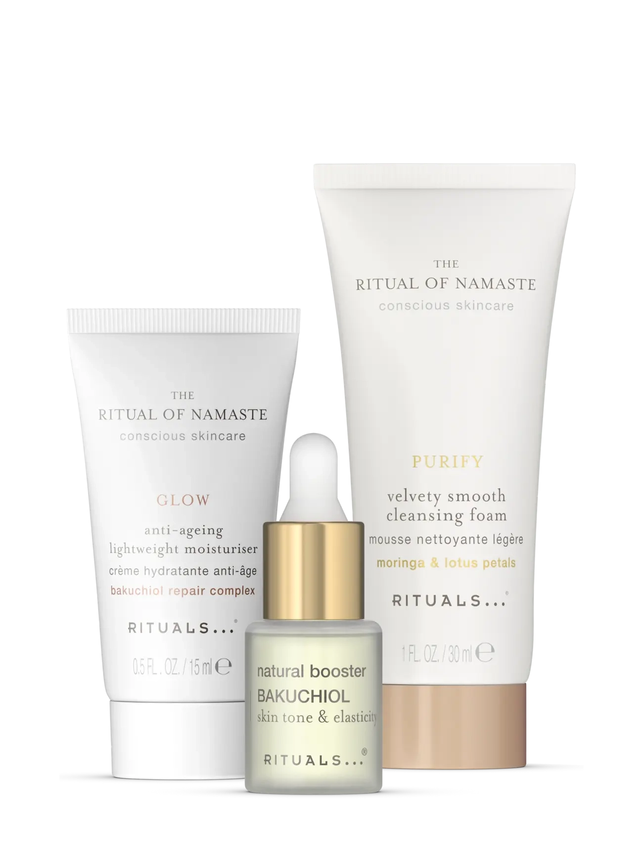 Rituals The Ritual Of Namaste Skin Care Set Daily Routine, Skummende rensemiddel, Nude, Str: ONE SIZE