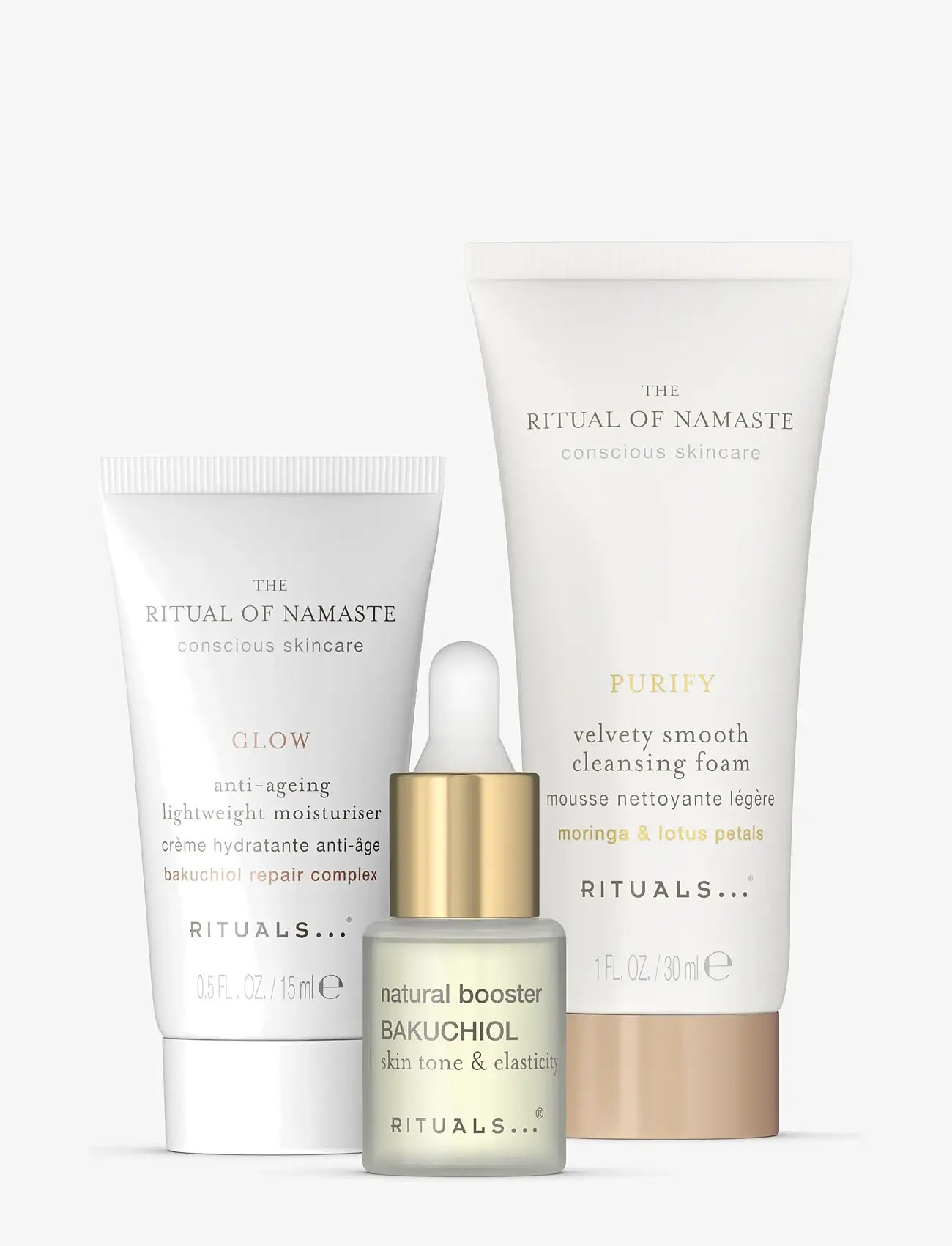 Rituals The Ritual Of Namaste Skin Care Set - Daily Routine - Foaming ...