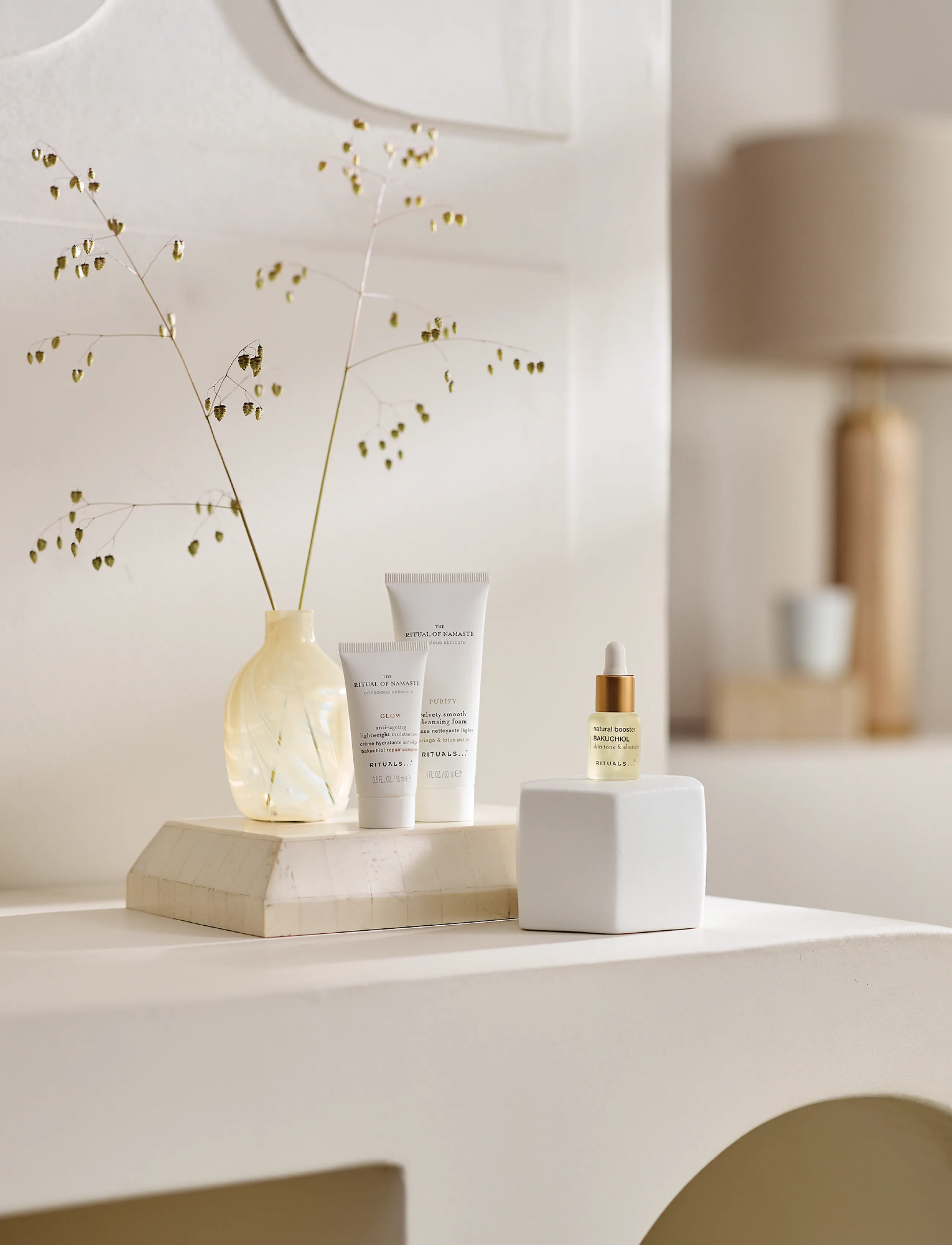 Rituals The Ritual Of Namaste Skin Care Set - Daily Routine, One Size, Nude, Cleansers > Foaming Cleanser, Dame