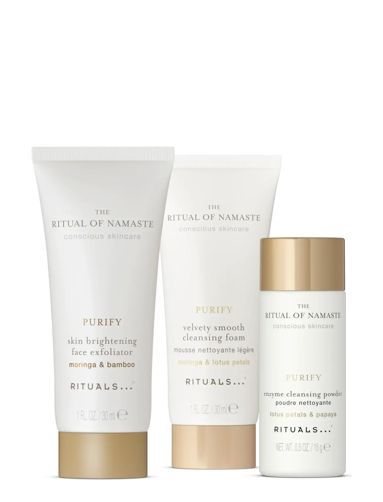Rituals The Ritual Of Namaste Skin Care Set Cleanse, Skummende rensemiddel, Nude, Str: ONE SIZE