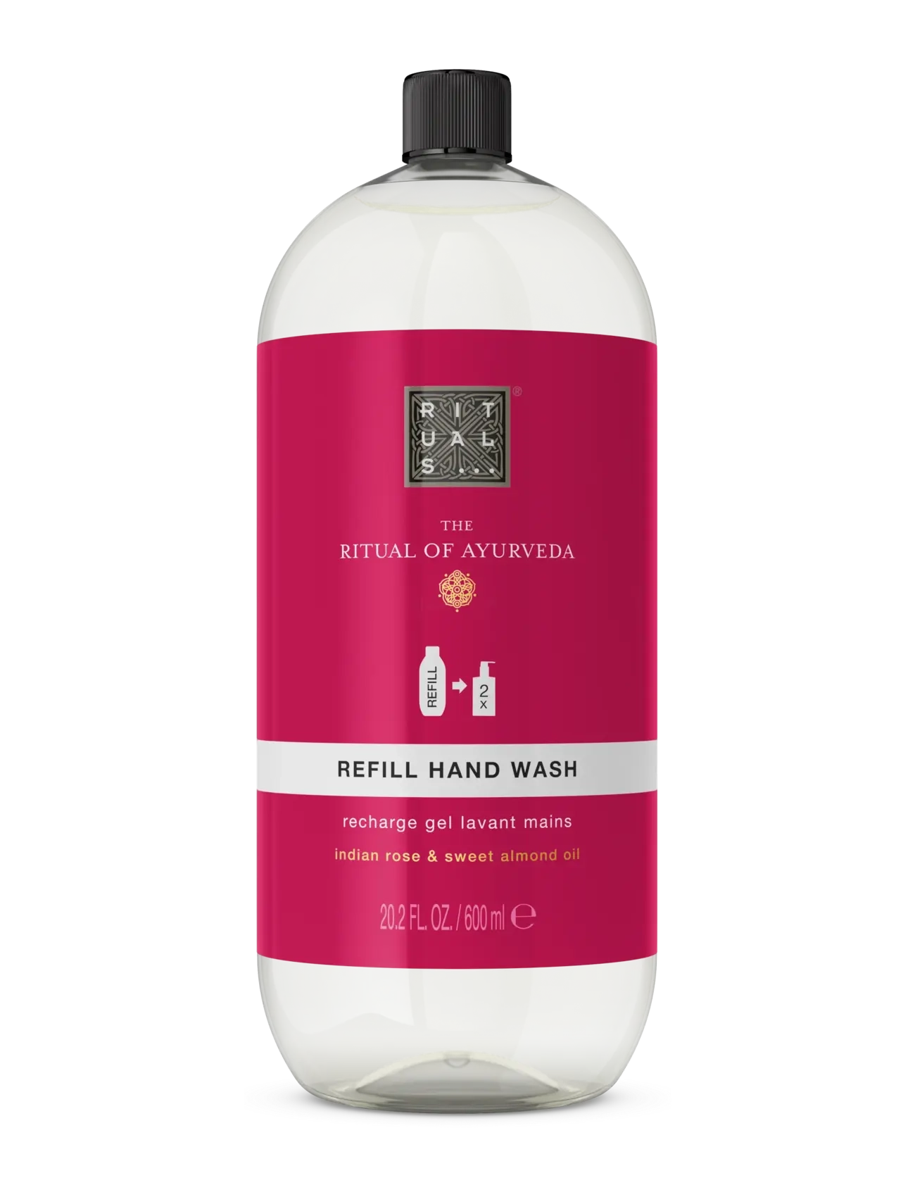 Rituals The Ritual Of Ayurveda Hand Wash Refill 600Ml, Håndsæbepåfyldning, Nude, Str: 600 ML