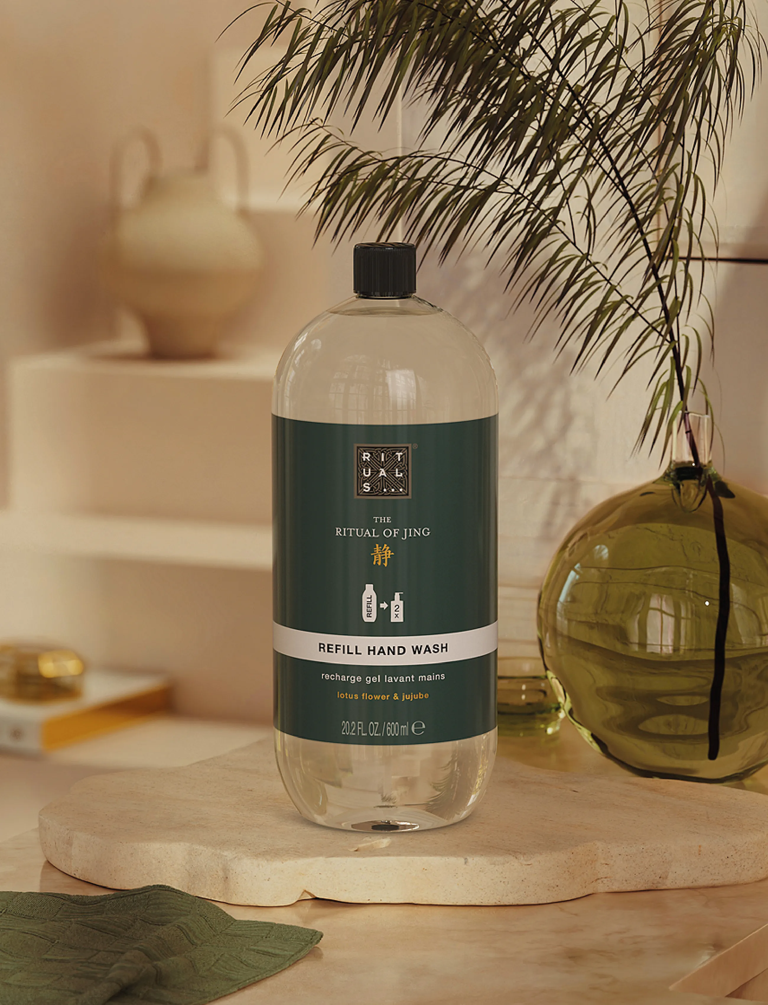 Rituals The Ritual Of Jing Hand Wash Refill 600ml, 600 ml, Nude, Håndsæbe > Flydende Håndsæbe, Dame