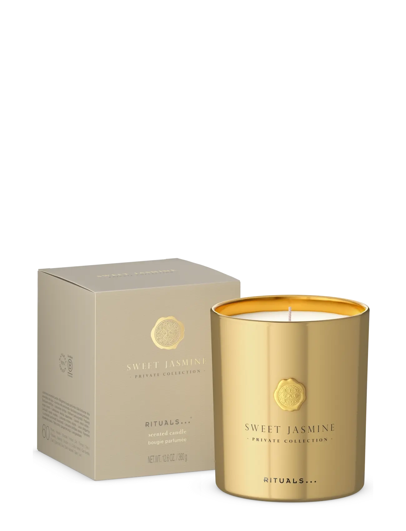 Rituals - Sweet Jasmine Scented Candle 360g - duftlys - no color - 2