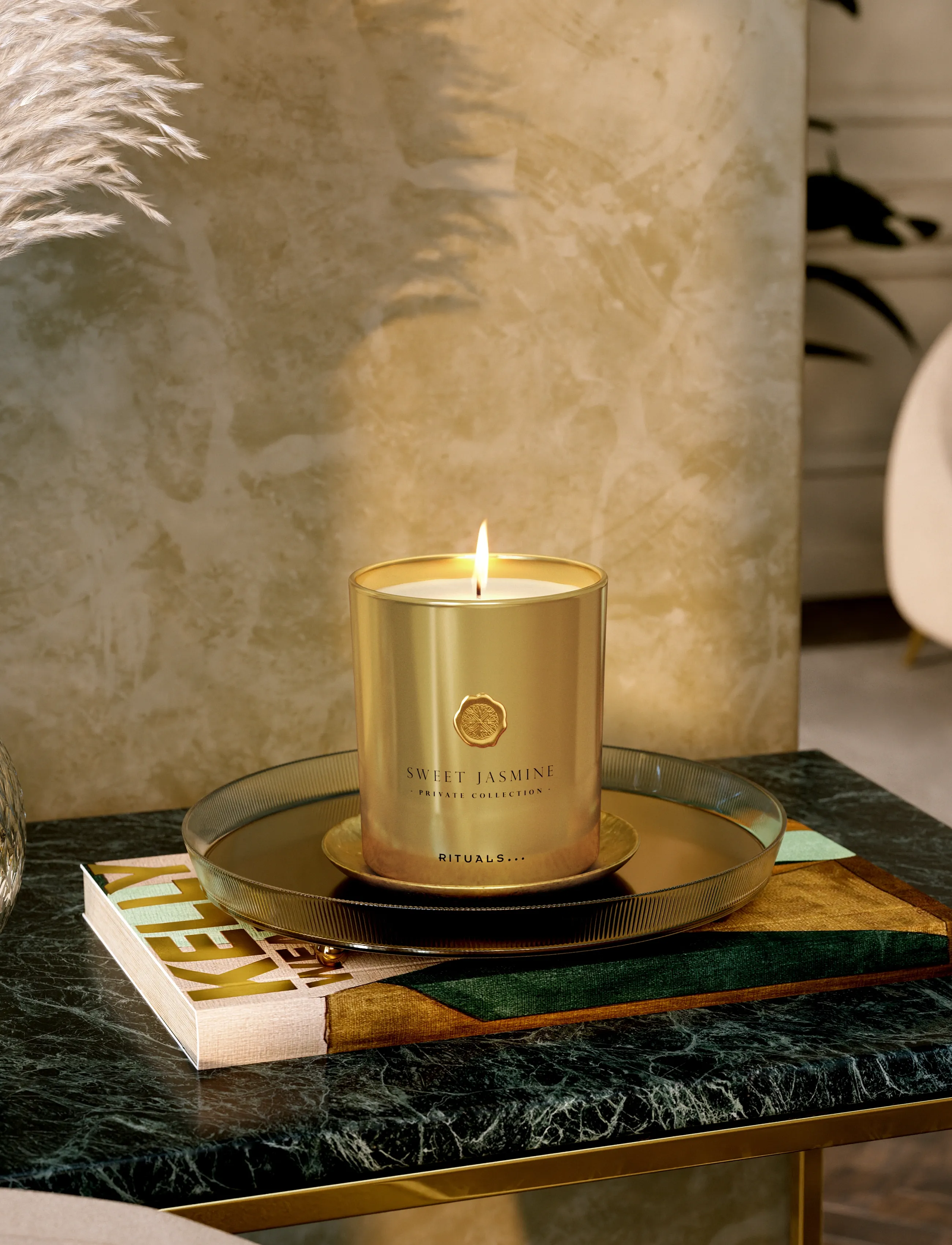Rituals Sweet Jasmine Scented Candle 360G, 360 G, Nude, Hjem > Duftlys, Dame