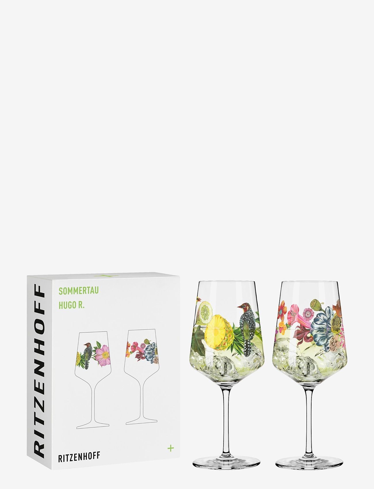 Ritzenhoff - Sommertau Vinglas 2-p Hugo - hvitvinsglass - multi - 3