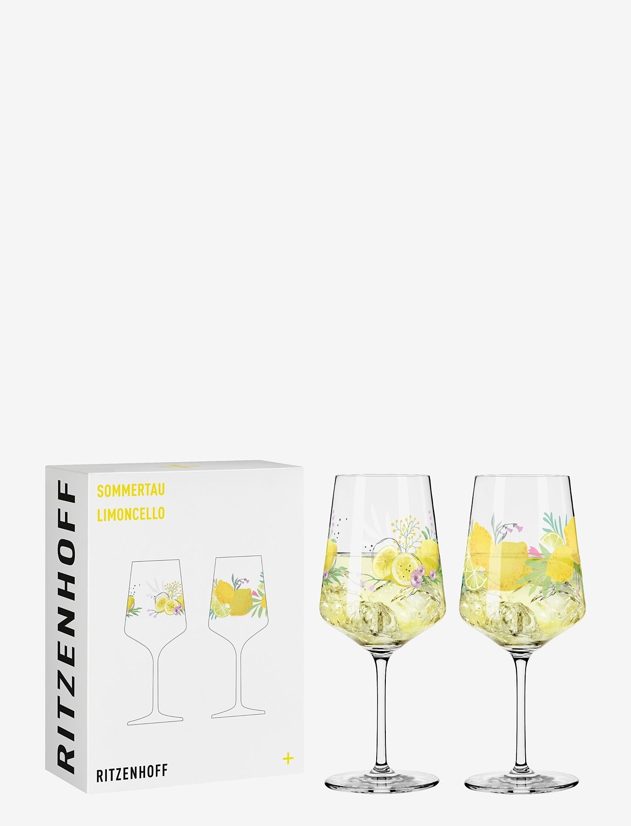 Ritzenhoff - Sommertau Wineglass 2-p Limoncello - hvidvinsglas - limoncello - 3