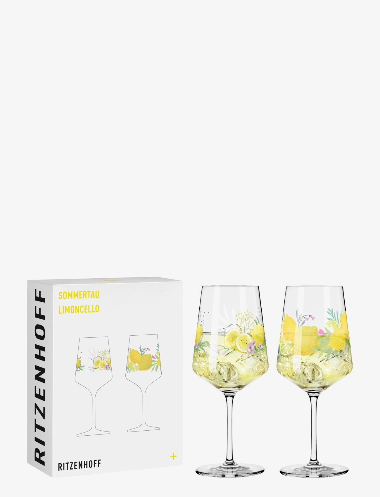 Ritzenhoff - Sommertau Wineglass 2-p Limoncello - valkoviinilasit - limoncello - 3