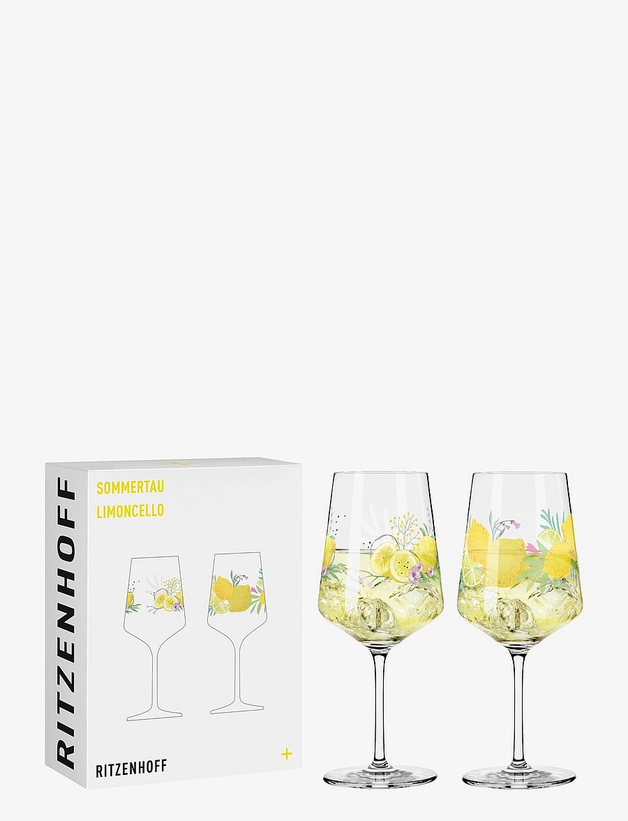 Ritzenhoff - Sommertau Wineglass 2-p Limoncello - valge veini pokaalid - limoncello - 3