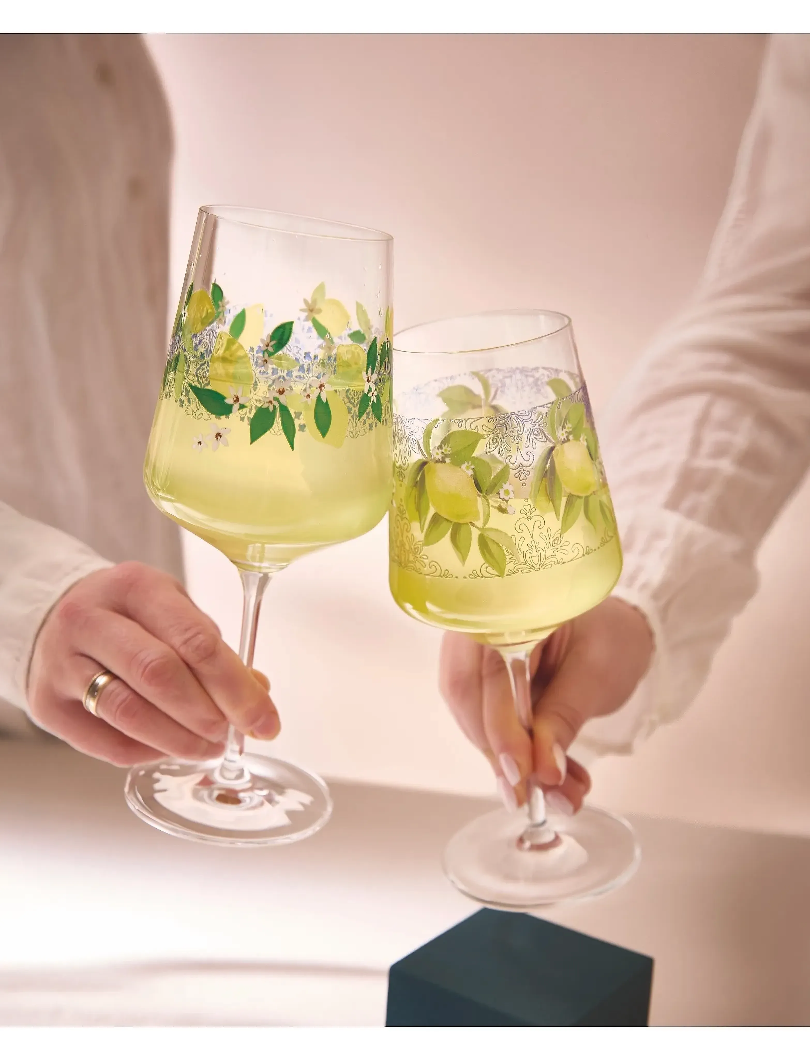 Ritzenhoff - Sommertau Wineglass 2-p Limoncello - hvidvinsglas - limoncello - 2