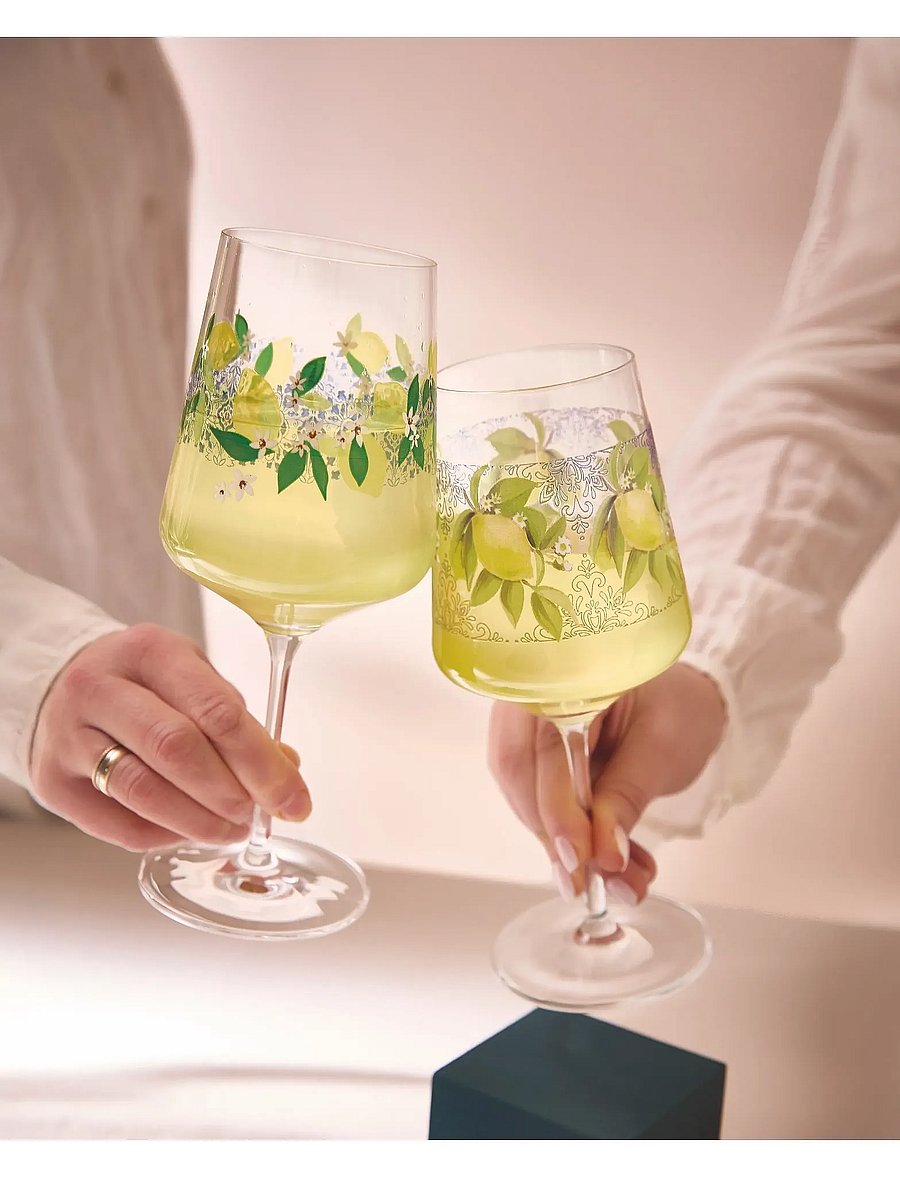 Ritzenhoff - Sommertau Wineglass 2-p Limoncello - valge veini pokaalid - limoncello - 2