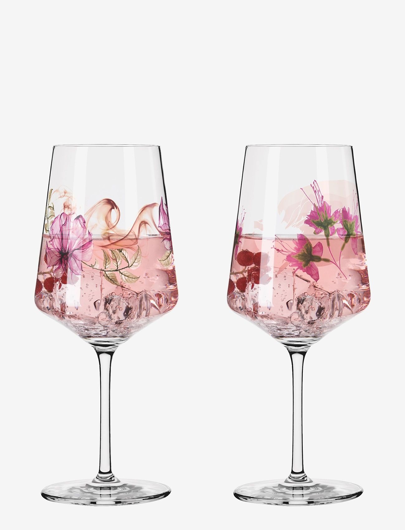 Ritzenhoff Sommersonett Vinglas Nr. 7 Og 8, Hvid Vinglases, Nude, Str: 54.4 CL