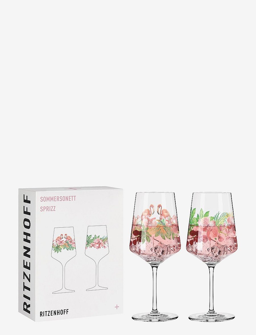 Ritzenhoff - Sommersonett Wineglass 2-pack - valge veini pokaalid - multi - 2