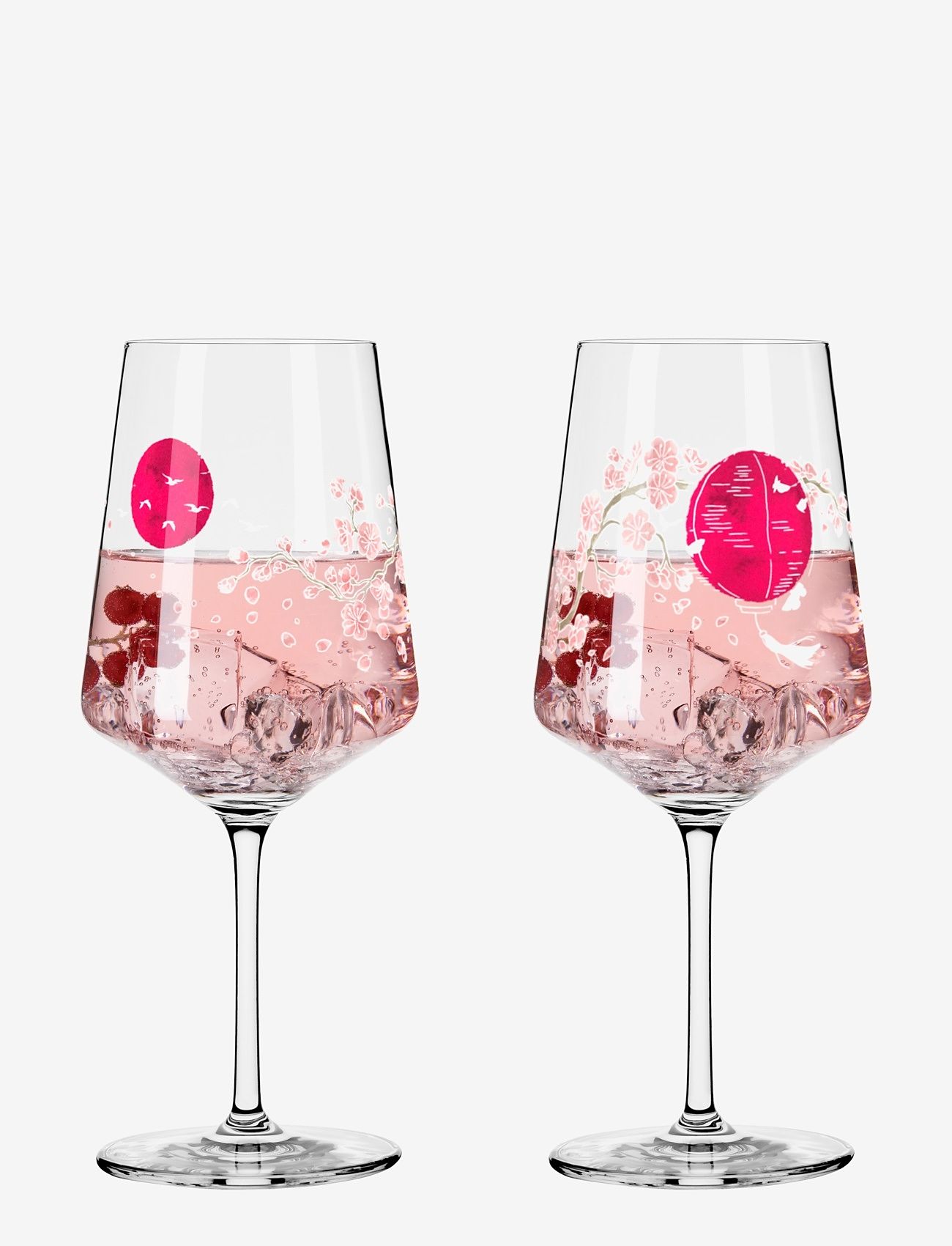Ritzenhoff Sommersonett Vinglas NO: 13 & 14 - Ritzenhoff - MULTI / pink/rose
