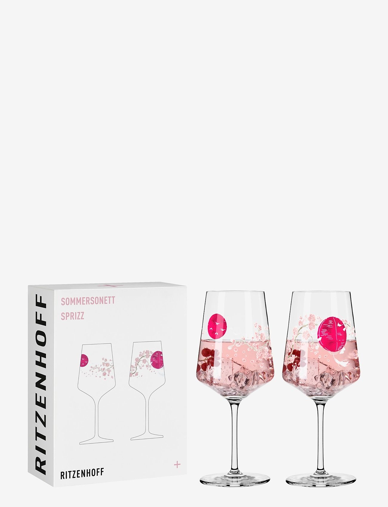 Ritzenhoff - Sommersonett Wineglass 2-pack - hvidvinsglas - multi - 3
