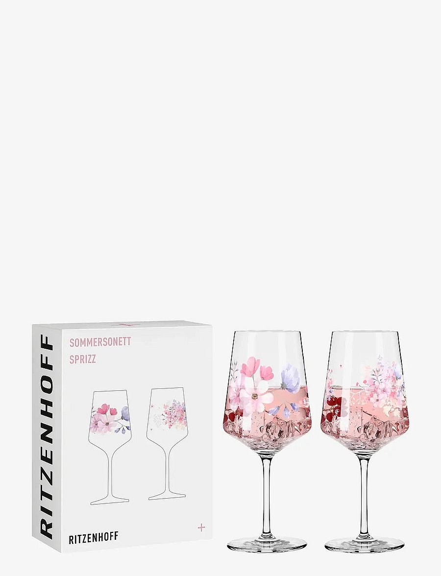 Ritzenhoff - Sommersonett Wineglass 2-pack - valge veini pokaalid - multi - 3