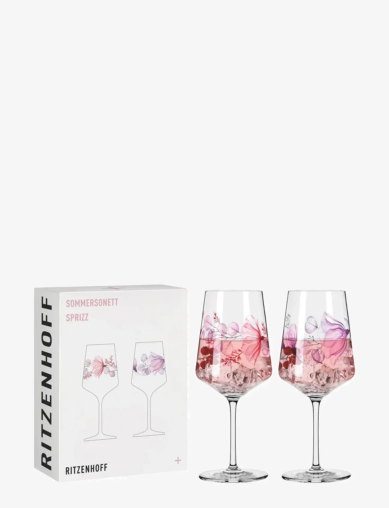 Ritzenhoff - Sommersonett Wineglass 2-pack - hvitvinsglass - multi - 2