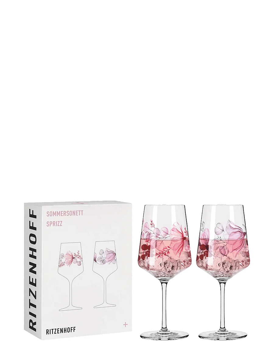 Ritzenhoff - Sommersonett Wineglass 2-pack - valge veini pokaalid - multi - 1
