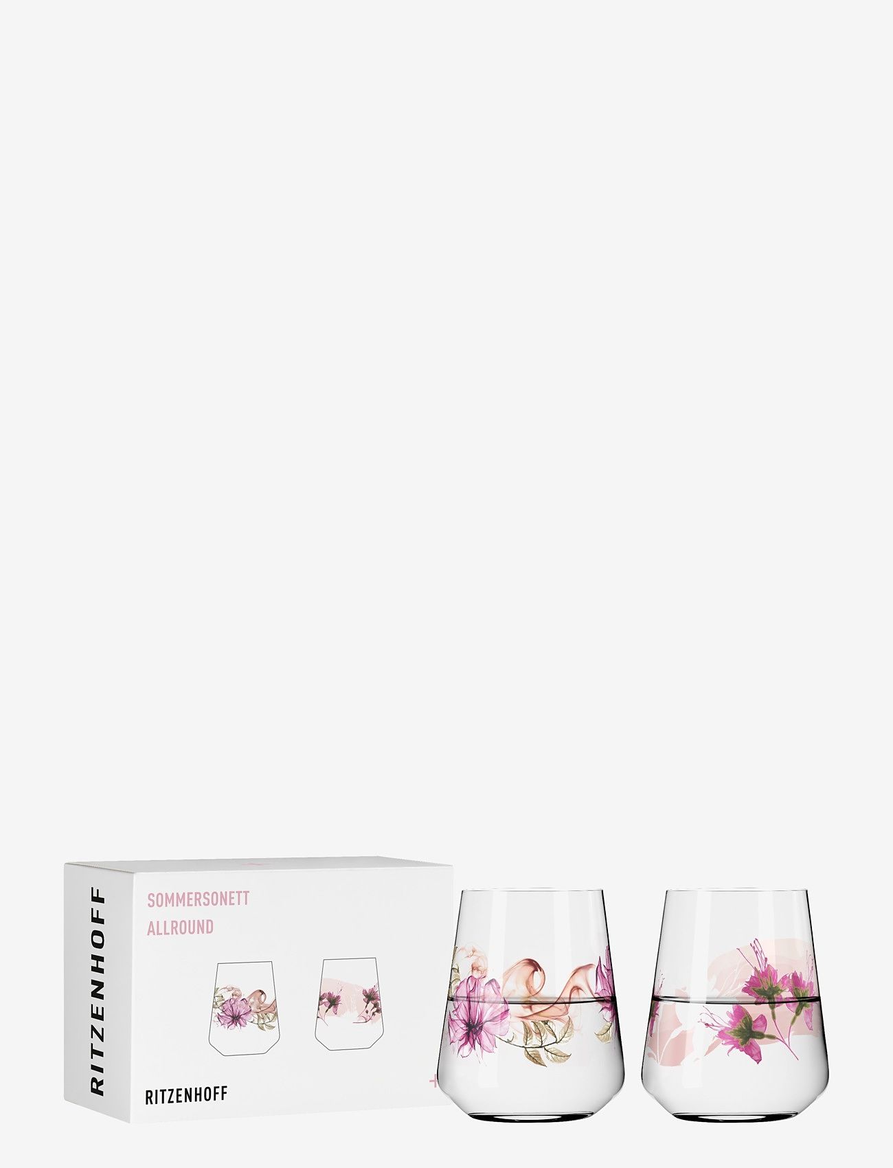 Ritzenhoff - Sommersonett vattenglas 2-p - joogiklaasid - multi - 3