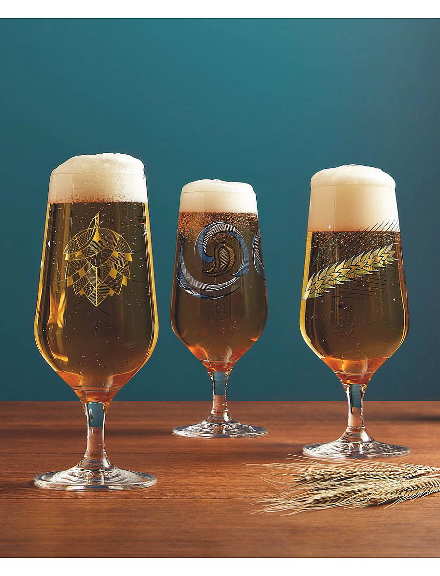 Ritzenhoff - Brauchzeit Ölglas Pils 2-p - Õlleklaasid - multi - no: 1 & 2 - 3