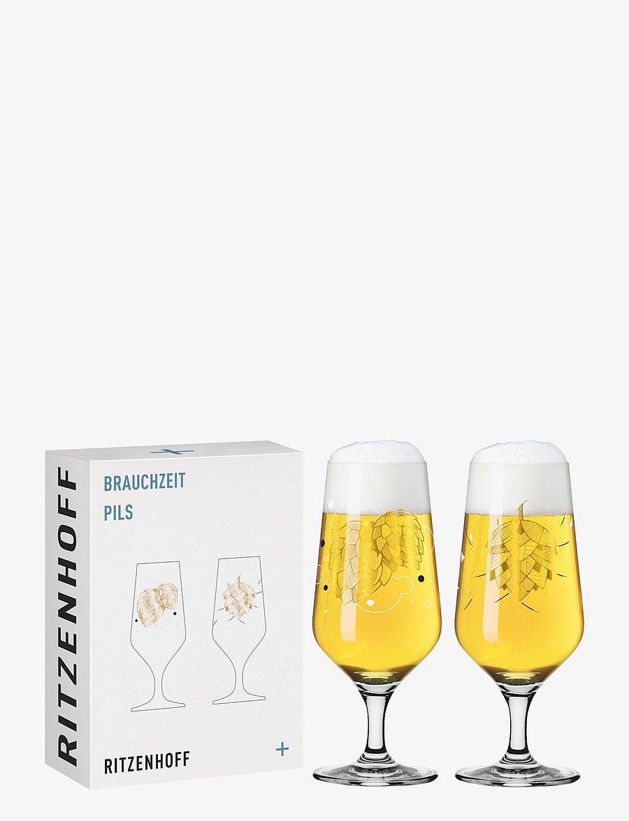 Ritzenhoff - Brauchzeit Ölglas Pils 2-p - Õlleklaasid - multi - no: 1 & 2 - 2