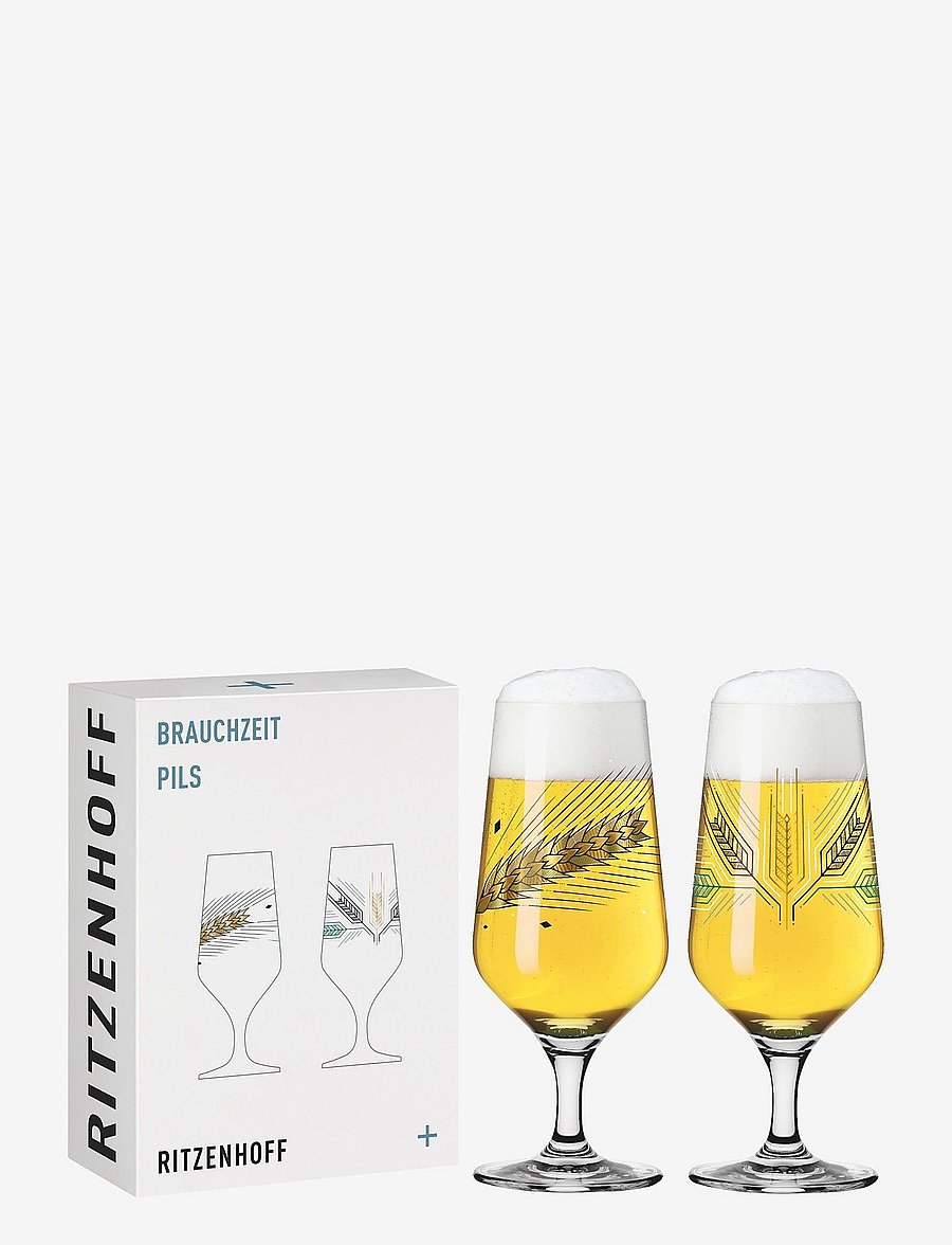 Ritzenhoff - Brauchzeit Ölglas Pils 2-p - Õlleklaasid - multi - no: 5 & 6 - 3