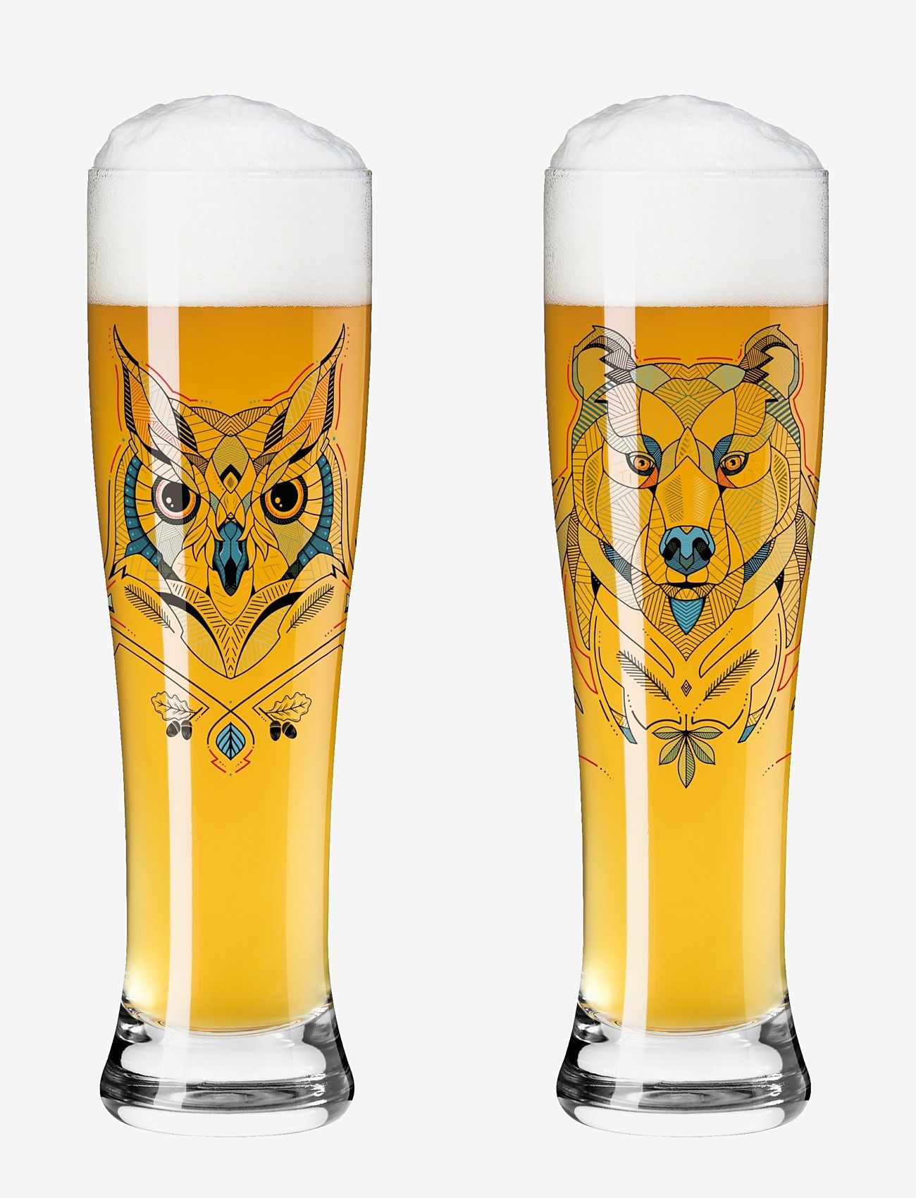 RITZENHOFF Brauchzeit Olieglas Hvede 2-Stk. Nr.: 1 & 2 Patterned - 64.6 CL - Unisex
