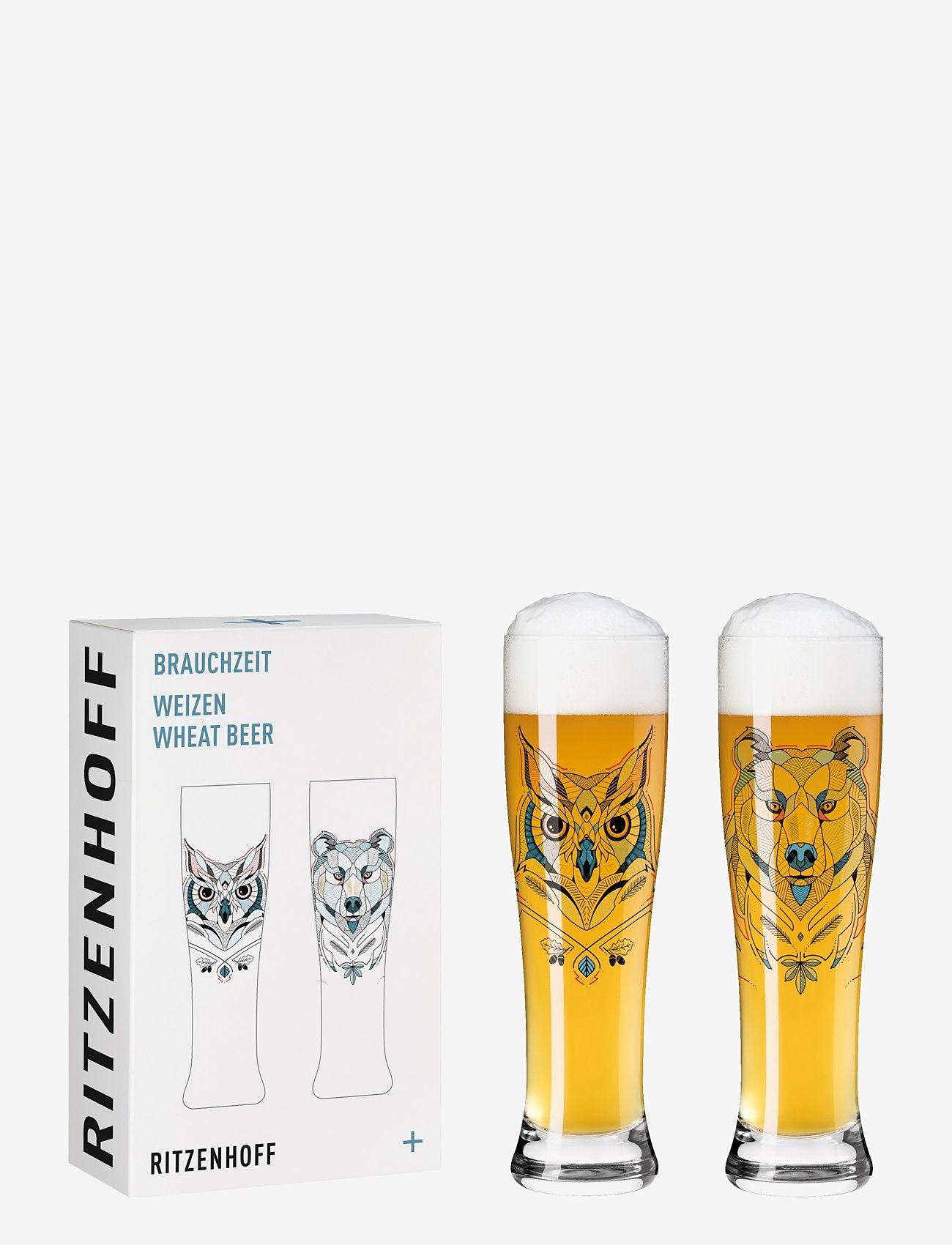 Ritzenhoff - Brauchzeit Ölglas Vete 2-p  - Ølglas - multi - 2