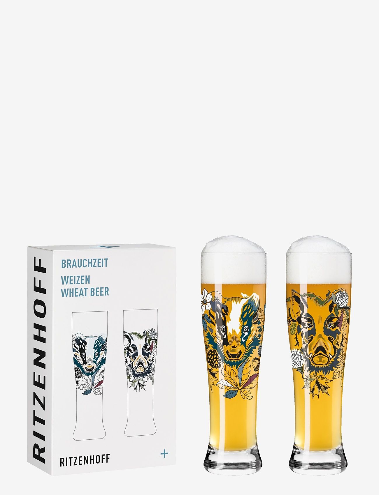 Ritzenhoff - Brauchzeit Ölglas Vete 2-p  - Õlleklaasid - multi - 3