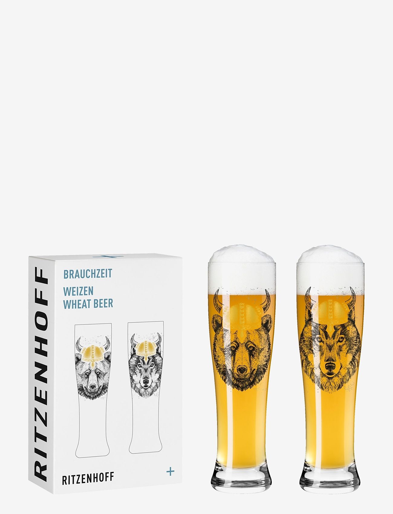 Ritzenhoff - Brauchzeit Ölglas Vete 2-p - Õlleklaasid - multi - 3