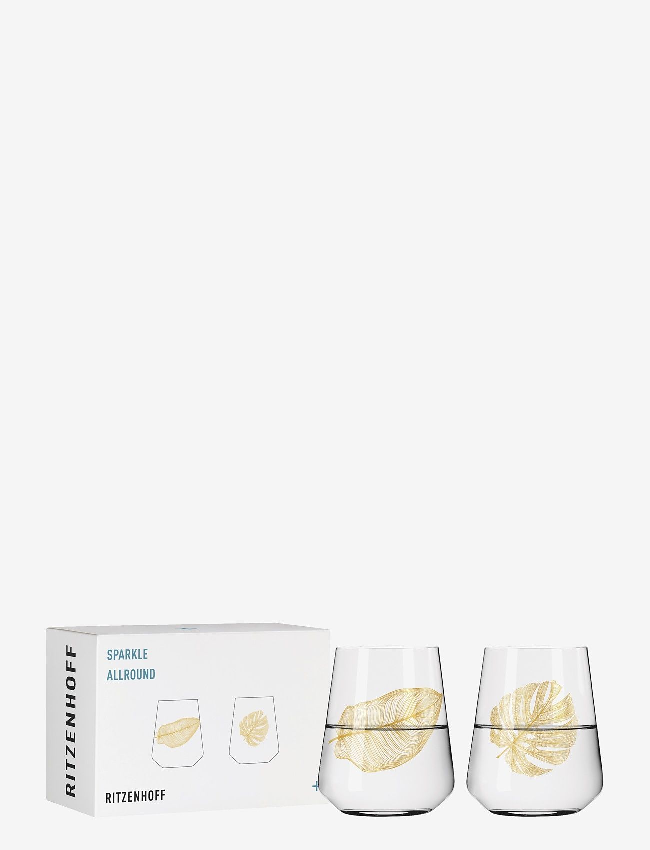 Ritzenhoff - Sparkle Vattenglas 2-pack - shop etter pris - multi - 1
