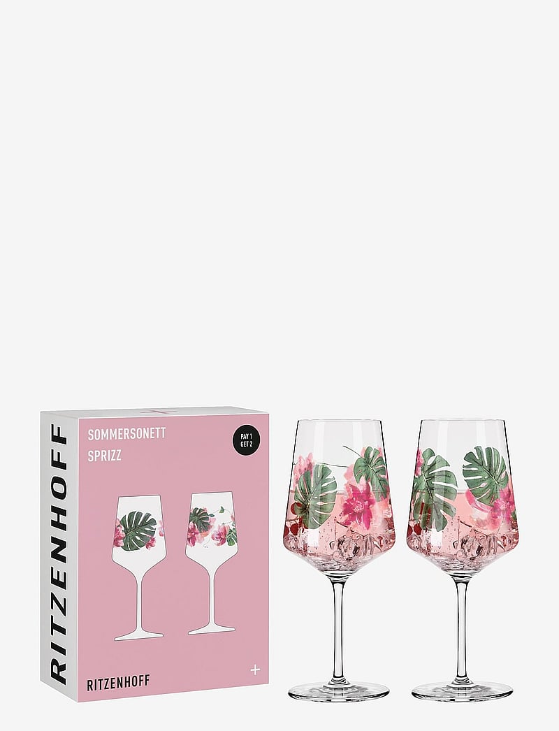 Ritzenhoff - Sommersonett Wineglass 2-pack - valge veini pokaalid - multi - 3