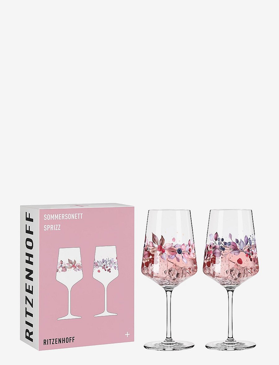 Ritzenhoff - Sommersonett Wineglass 2-pack - valge veini pokaalid - multi - 3