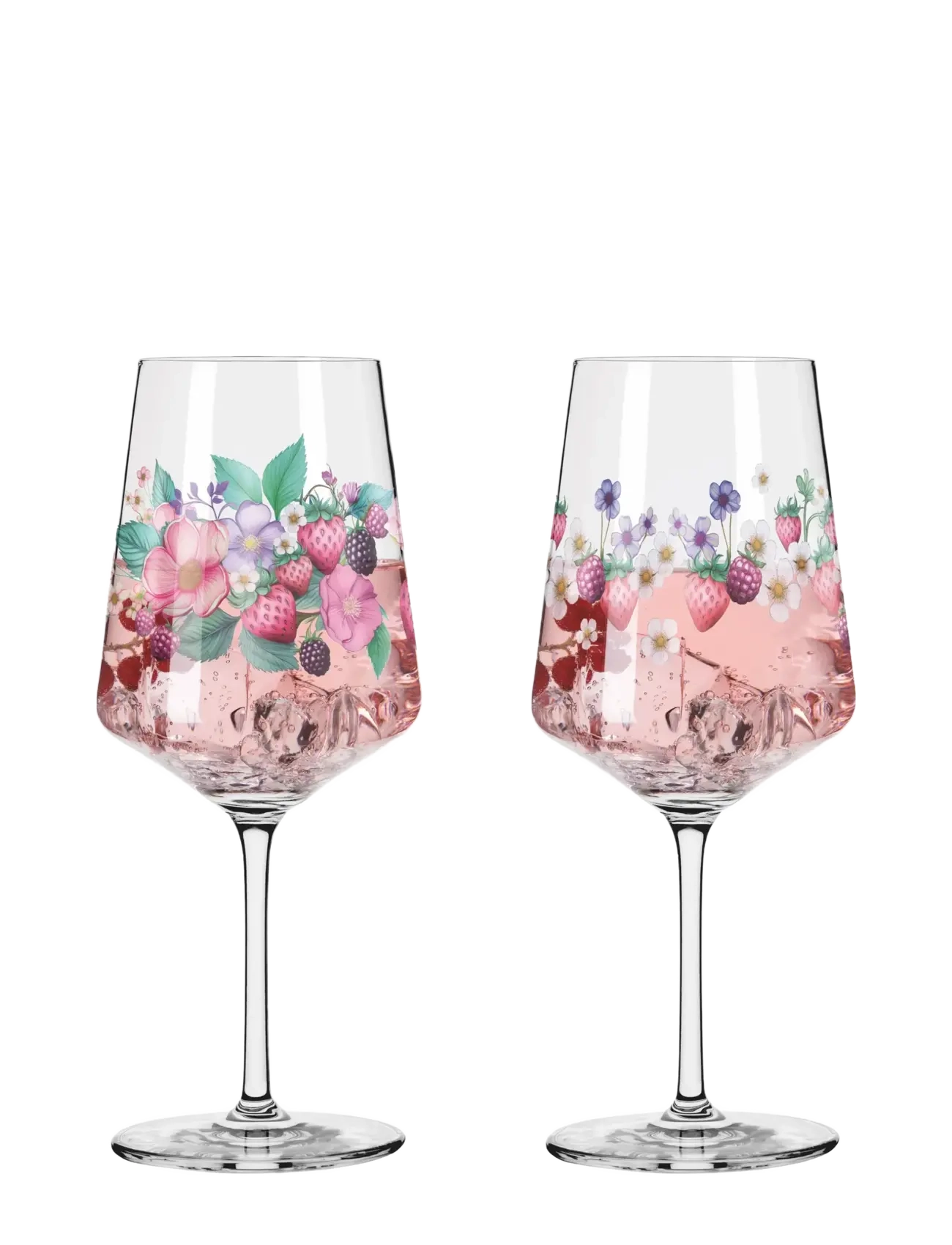 Ritzenhoff Sommersonett Wineglass 2-Pack, Hvid Vinglases, Nude, Str: 54.4 CL