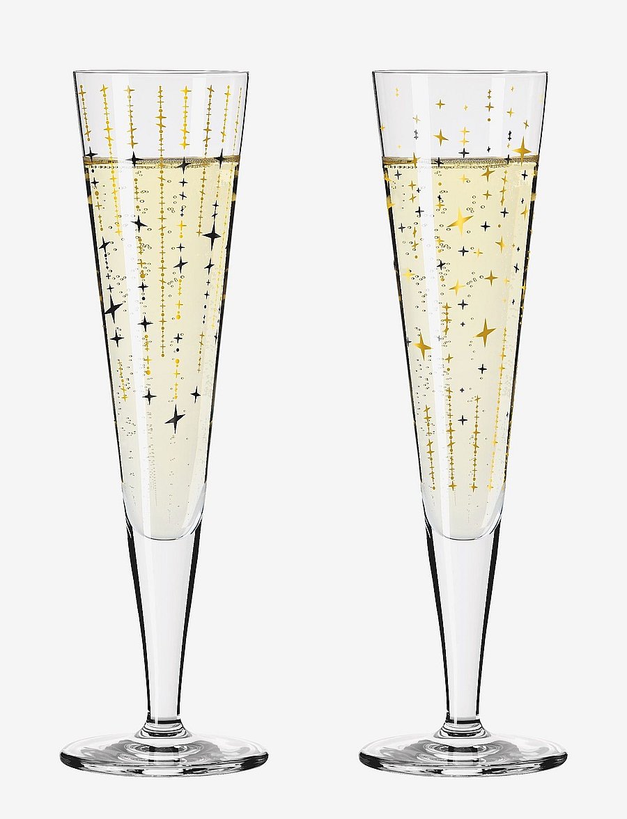 Ritzenhoff - Goldnacht Champagneglas 2-pack - Šampanjaklaasid - sparkle - 1